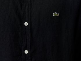 Мужская льняная рубашка Lacoste