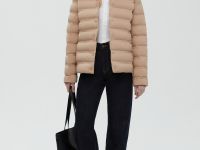 Стеганая куртка приталенного силуэта