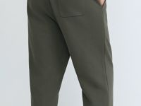 Базовые джоггеры из трикотажа, Зеленый