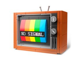 JK8210 Конструктор Цветной телевизор 1970