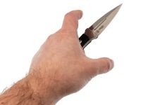 Тактический нож Кизляр ПП Шип, сталь AUS-8, рукоять пластик, черный