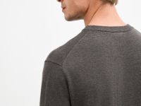 Базовый вязаный джемпер, Коричневый