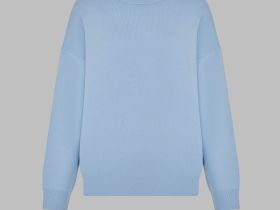 Легкий базовый джемпер свободного кроя