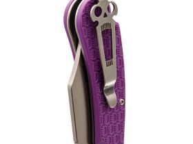 Складной нож Daggerr Powie Purple DL, сталь 8Cr14MoV, рукоять FRN, фиолетовый
