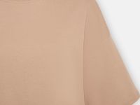 Оверсайз футболка из трикотажного интерлока