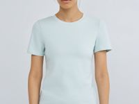 Базовая футболка из хлопка, Зеленый