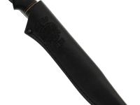 Нож Варан, сталь дамаск, рукоять граб кожа