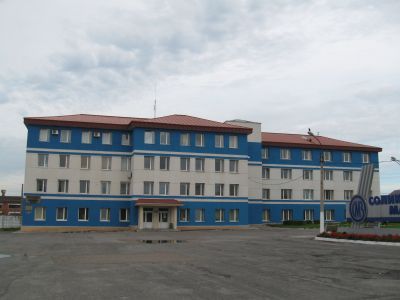 Здание управления магниевого завода, где работали инженеры С.П. Соляков, К.И. Цигаль