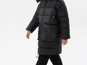 Пальто текстильное с полиуретановым покрытием для мальчиков