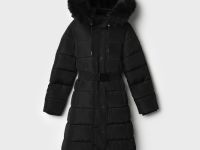 Пальто текстильное с полиуретановым покрытием для девочек