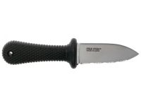 Нож с фиксированным клинком Cold Steel Super Edge, сталь AUS-8A, рукоять Kray-Ex, черный