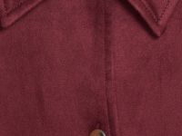 Рубашка из искусственной замши, Фиолетовый