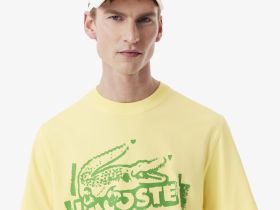 Мужская футболка Lacoste из органического хлопка