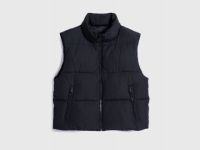 Утеплённый стёганый жилет, Черный