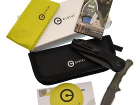 Складной нож CIVIVI Elementum Slip Joint, сталь 14C28N, классический городской, рукоять G10