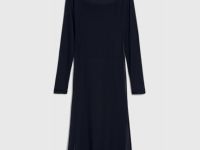 Удлинённый лонгслив со стразами для девочек, Черный