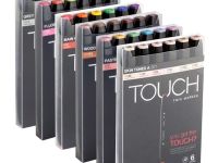 Набор маркеров Touch Twin 6 цв, пастельные тона