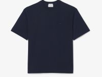 Футболка Lacoste унисекс свободного кроя из органического хлопка