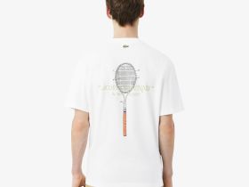 Мужская хлопковая футболка Lacoste