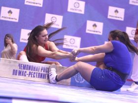 Спортсменка из Калуги победила на чемпионате России по мас-рестлингу