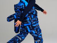 Комбинезон текстильный с полиуретановым покрытием для мальчиков