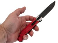 Складной нож Перемен Мысь BW, сталь 8Cr14MoV, рукоять FRN, красный