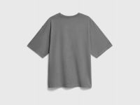Футболка с принтом для девочек, Серый