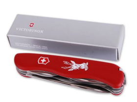 Нож перочинный Victorinox Hunter, сталь X55CrMo14, 12 функций