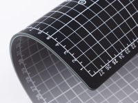 Коврик для резки Малевичъ 3-х слойный, А4, черно-серый