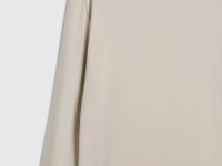 Лонгслив с шёлком, Бежевый