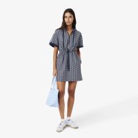Женское платье-худи Lacoste Jacquard Monogram