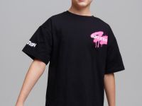 Фуфайка трикотажная для девочек (футболка)