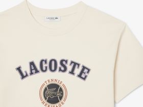 Женская футболка Lacoste стандартного кроя