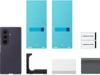 Клип-кейс Samsung Silicone Magnet для Galaxy Z Fold8 Ультра со встроенной подставкой Тёмно-фиолетовый