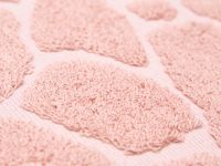 Коврик махровый Acate, розовый