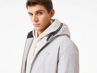 Мужская водоустойчивая ветровка Lacoste с капюшоном