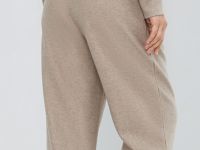 Джоггеры из мягкого трикотажа, Коричневый