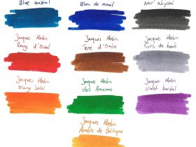 Картриджи для перьевой ручки Herbin Prestige, 7 шт, Noir abyssal Черный