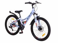 Подростковый велосипед Stels Navigator 430 MD 24 V010, год 2025, цвет Зеленый, ростовка 11.5