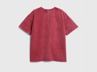 Футболка с эффектом стирки для мальчиков, Красный