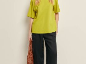 Оверсайз футболка из хлопка