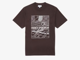 Мужская хлопковая футболка Lacoste