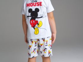 Пижама: футболка и шорты для мальчика Disney