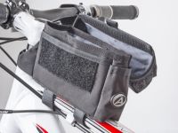 Велосумка Author A-R250 с креплением к раме и штоку вилки (черный)