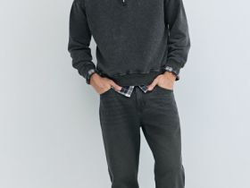 Прямые джинсы Straight, Серый