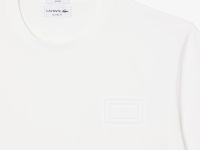 Хлопковая футболка Lacoste унисекс