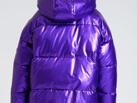 Куртка текстильная с полиуретановым покрытием для девочек