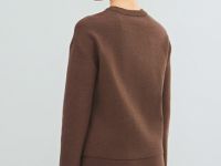 Джемпер плотной вязки, Коричневый