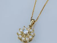 Подвеска из желтого золота э0312пд04202940