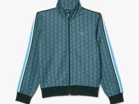 Мужская жаккардовая толстовка Lacoste PARIS с монограммой